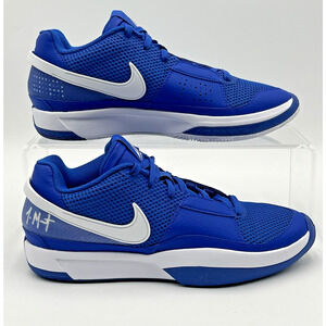 Mens Size 9 Nike Ja 1 TB Blue White Basketball Training FV1303 400